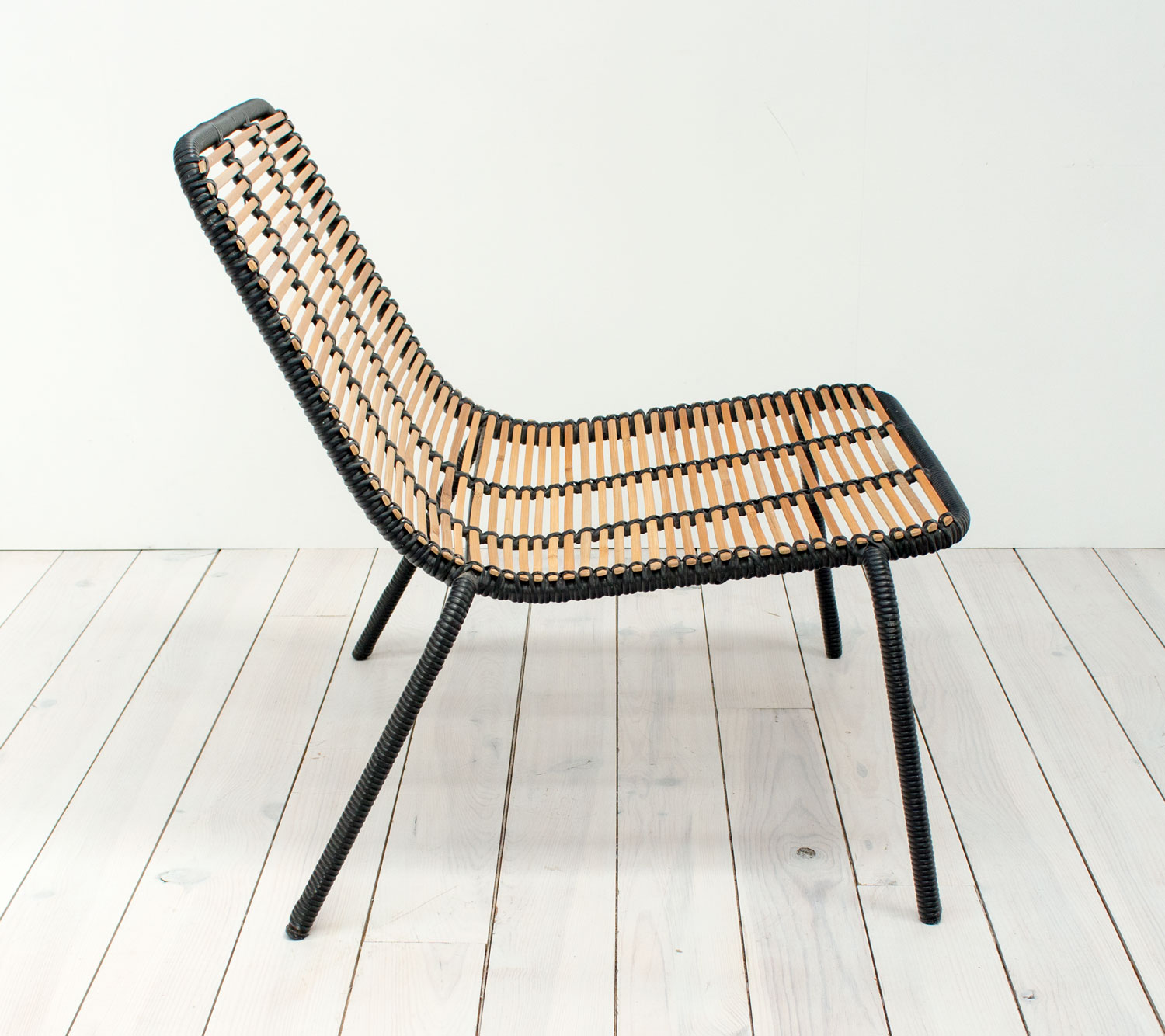 Vintage Bamboo Lounge Chair - Arc Furniture